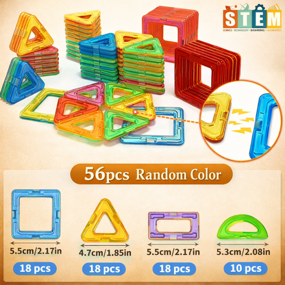 Magnetic Building Blocks – Creative STEM Learning Toy