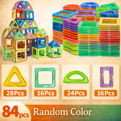 Magnetic Building Blocks – Creative STEM Learning Toy
