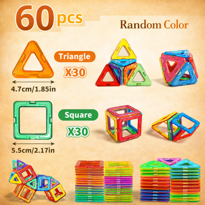 Magnetic Building Blocks – Creative STEM Learning Toy