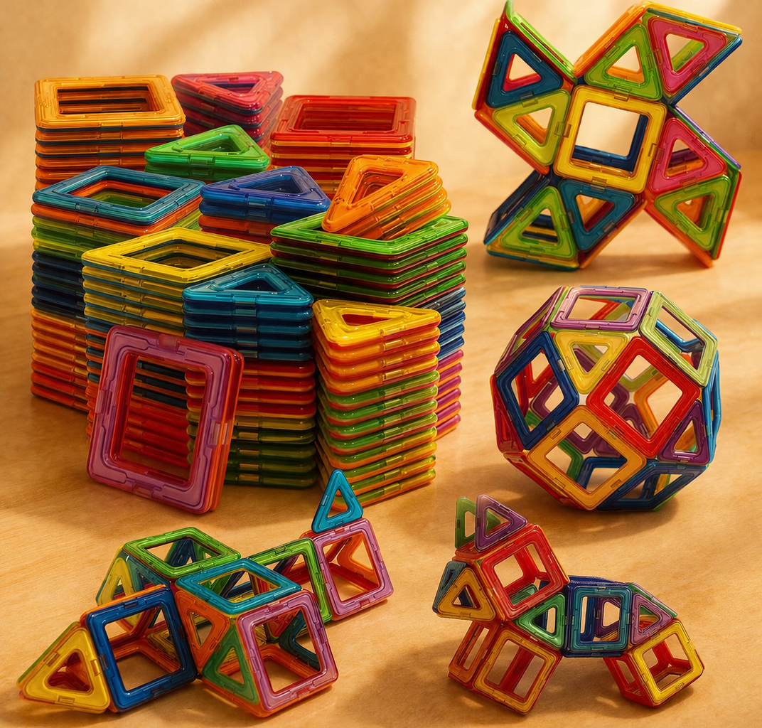 Magnetic Building Blocks – Creative STEM Learning Toy