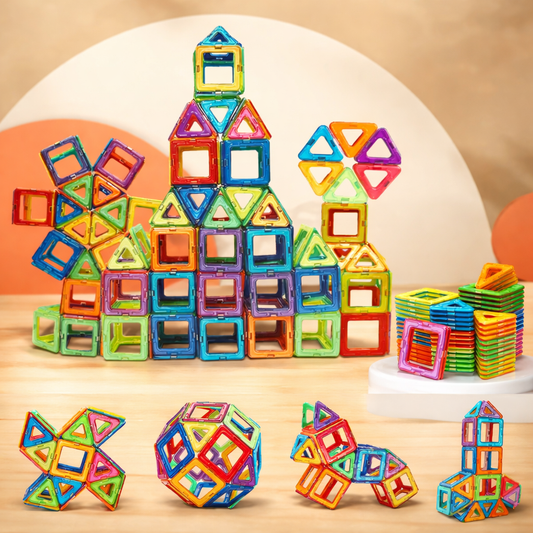 Magnetic Building Blocks – Creative STEM Learning Toy