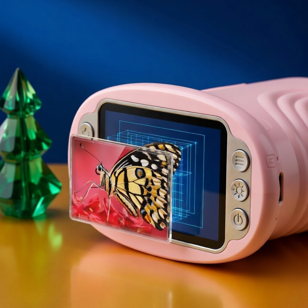 Wonder Quest 4K Microscope Magnifier with Light