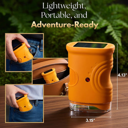 Wonder Quest 4K Microscope Magnifier with Light