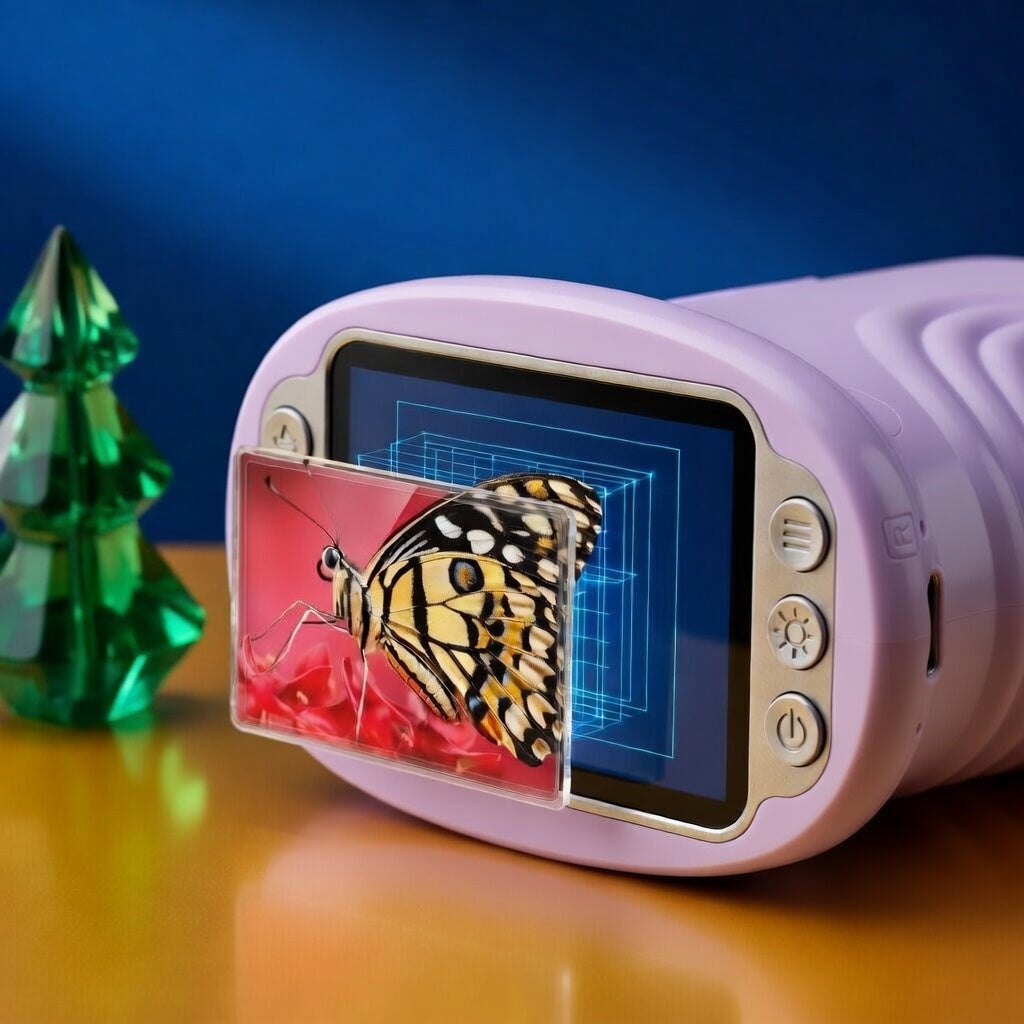 Wonder Quest 4K Microscope Magnifier with Light