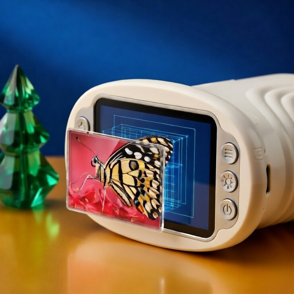 Wonder Quest 4K Microscope Magnifier with Light